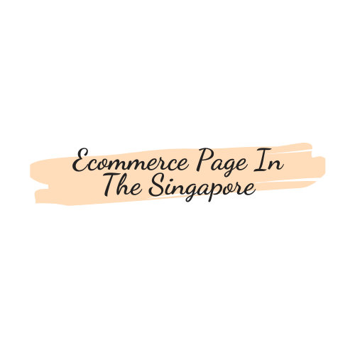 Ecommerce Page In The Singapore